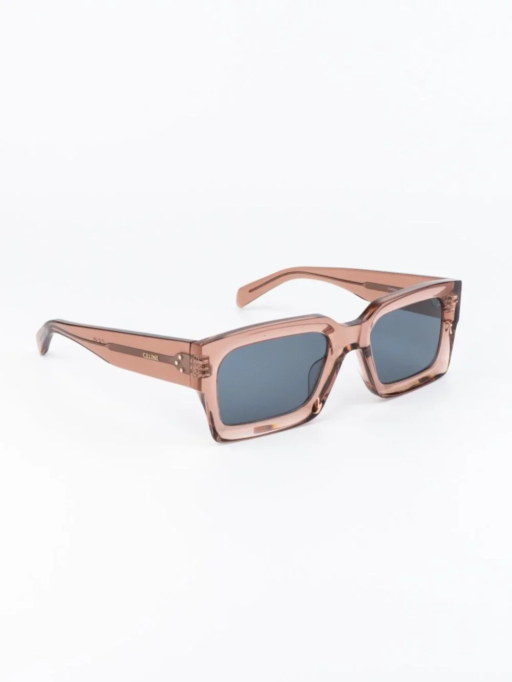 Celine Men Sunglasses Pink Blue Rectangle CL40280U 74V NEW AUTHENTIC